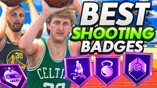 Final Updated Best Shooting Badges on NBA 2K22 Current Gen amp Next Gen [upl. by Anelhtak]