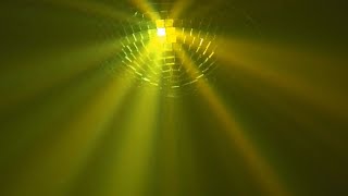 Disco Ball Light Effect on Party Screen Colorful Lights [upl. by Legnalos670]