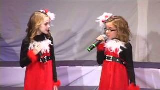 Brooklyn Elbert amp Kassidy King sing quotHow Does She Yodelquot 2011 Christmas [upl. by Ahseret]