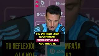 Rueda de Prensa de Lionel Scaloni  Antes de Argentina Vs Chile por eliminatorias Parte 10 [upl. by Etz955]