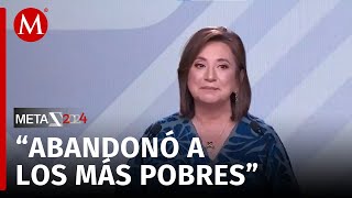 Xóchitl Gálvez señala que el gobierno federal ha abandonado a los más pobres [upl. by Wonacott]