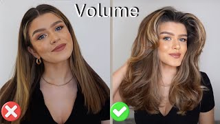 Bouncy Blow Dry Technique for Ultimate Volume [upl. by Mauer424]