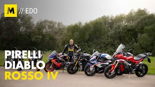 Pirelli Diablo Rosso IV TEST Salto generazionaleEnglish sub [upl. by Eanej]