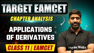 APPLICATIONS OF DERIVATIVES  Maths  Class 11EAMCET [upl. by Anoel708]