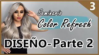 DISEÑO Parte 2  3 de 6  Seminario Color Refresh  DECOLORANTES [upl. by Idnarb]