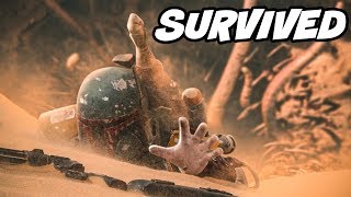 How Boba Fett Survived The Sarlacc Pit  Star Wars Explained [upl. by Acimahs]