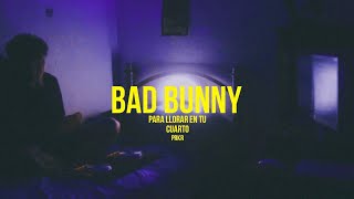 mix de bad bunny para llorar en tu cuarto │ PRKR [upl. by Tessi157]