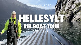 Hellesylt  Rib Boat Tour  PampO IONA  We dine at the Beach House [upl. by Atsylak]