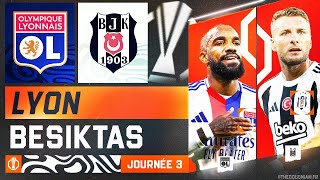 🔴 LYON  BESIKTAS LIVE  🔴🔵 Allez les Gones pour les 9 points   EUROPA LEAGUE  DIRECTSTREAM [upl. by Aicileb23]