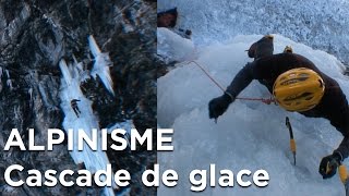 Dry Tooling cascade de glace alpinisme montagne Greyssonnet Italie [upl. by Eninotna]