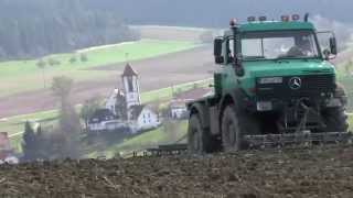 Unimog I Feingrubbern mit MBUnimog Agrar U 2100 [upl. by Griffie]