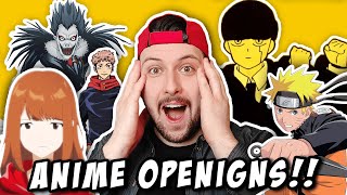 Music Producer Reacts to Anime Openings for THE FIRST TIME 4 [upl. by Granny968]