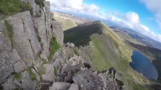 Swirral Edge descent from Helvellyn [upl. by Ilegna854]