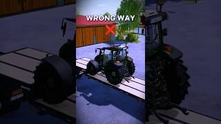 WRONG ❌️ VS ✅️ RIGHT  FS22 🚜 farming farmingsimulator22 fy fyp shorts [upl. by Arhna]