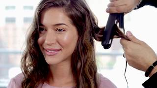 How to Create Loose Curls with a Straightener [upl. by Gnouc]