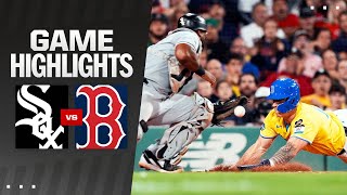 White Sox vs Red Sox Game Highlights 9724  MLB Highlights [upl. by Macnair]