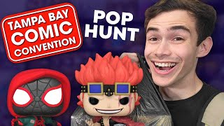 Tampa Bay Comic Con 2023 Funko Pop Hunting  So Many Grails [upl. by Aitselec]