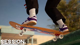 6 Minutes Of Satisfying Session Skate Sim Gameplay… [upl. by Ahsiket423]