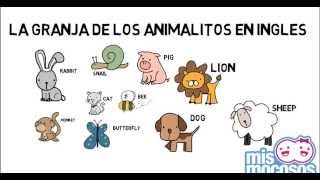 La granja de animales en ingles para niños [upl. by Akirrehs897]