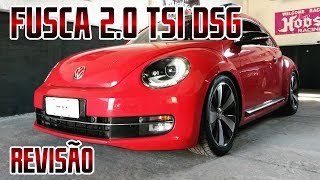 VW Fusca 20 TSI K04 DSG Revisão troca de óleo e filtro do motor e do câmbio DSG [upl. by Aylward]