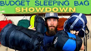 What is the BEST BUDGET SLEEPING BAG  4 Budget Sleeping Bags Tested and Reviewed [upl. by Alrrats860]