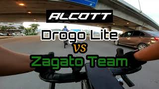 Alcott Drogo Lite vs Zagato Team Ride Santai [upl. by Nahtaj]