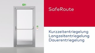 Elektrische Türverriegelung dormakaba SafeRoute [upl. by Alie760]