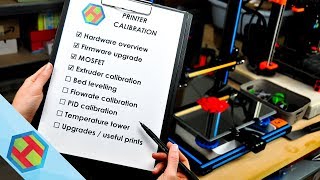 How to calibrate 3D printer and first things you should print [upl. by Mcconaghy]