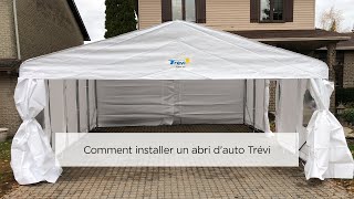 Comment installer un abri dauto Trévi [upl. by Buroker]