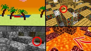 SECRET HIDDEN MINECRAFT BUTTONS [upl. by Theresita]