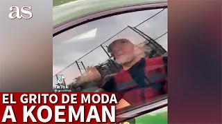 BARCELONA  KOEMAN ya lo ha puesto de moda el GRITOque le hacen en su salida  Diario AS [upl. by Dimitris]