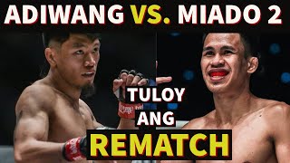 LITO ADIWANG MAGBABALIK AGAD PARA SA REMATCH KAY JEREMY MIADO [upl. by Nivert]