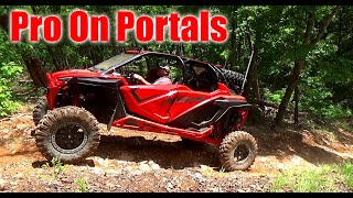 RZRs climbing some tough trails at Indian Mountain Lilys Rock Garden trail 15 Fox Hollow [upl. by Dacia983]