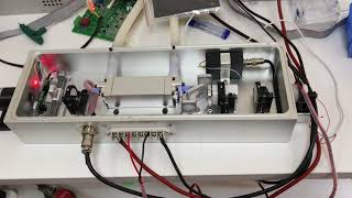 Nubway Q Switch ND Yag Laser Machine Energy Test Video [upl. by Bowler]