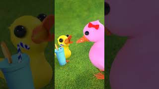 Ducky Happy Juice 😇🐤 animation ducky happyjuice funny [upl. by Garth650]