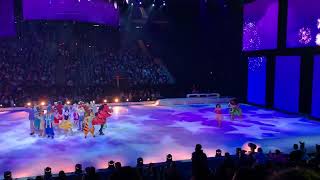 Disney on Ice Princesses Girl Power Dance  Show End  Mickey Mouse amp Gang [upl. by Rodmun]