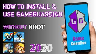 How To Install amp Use Game Guardian Without Root Full Tutorial 2020 [upl. by Aidne]