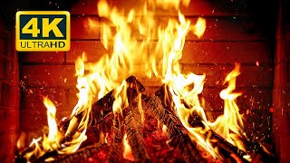 🔥 Cozy Fireplace 4K 12 HOURS Fireplace with Crackling Fire Sounds Crackling Fireplace 4K [upl. by Adaner]