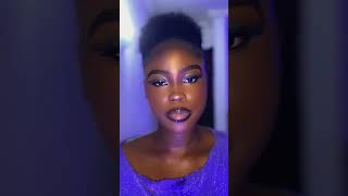 Lips gloss on the eyes did it for me🥹 makeup makeuptutorial blueyemakeup [upl. by Hartfield]