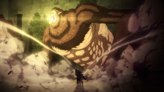 Zekes Scream  Falco Transforms into Titan  Attack on Titan Season 4 Part 2 [upl. by Mayram]