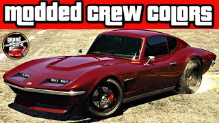 11 Corvette Crew Colors in GTA 5 Online [upl. by Gilus919]