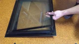 How to remove glass from Westinghouse oven [upl. by Pauline]