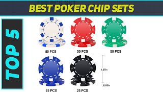 Top 5 Best Poker Chip Sets in 2023 [upl. by Witte]