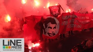 Manifestation dhommage à Clément Méric  Paris  France 03 juin 2017 [upl. by Eduam]