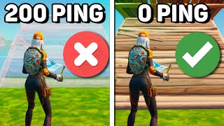 How To Get 0 Ping in Fortntie Chapter 5 EASY GUIDE [upl. by Rance]