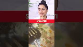 Shraddha Kapoor’s Favourite Spaghetti Recipe  Spaghetti Recipe  No Mood Cooking  Recipes Daily [upl. by Reyem]