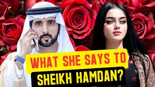 What Sheikh Hamdans Wife Says To HimPrince of Dubai wife فزاع sheikh Hamdan fazza [upl. by Nyllewell835]