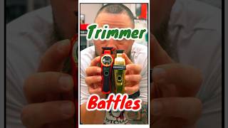 TRIMMER BATTLES Stylecraft Instinct vs Saber Trimmer barber trimmer fyp [upl. by Sidell835]