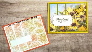 Template Tuesday  Stampin’ Up Card Template 23 [upl. by Sanfred]