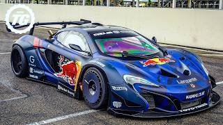 FIRST LOOK McLaren P1 Drift Car – Mad Mike’s RotarySwapped ‘MadMac’ [upl. by Sikras]